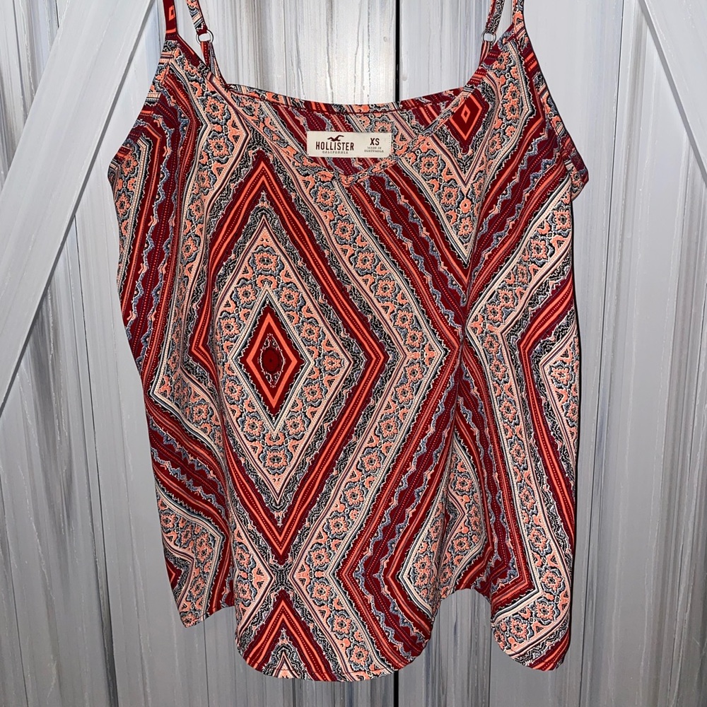 Hollister Printed Tank Top